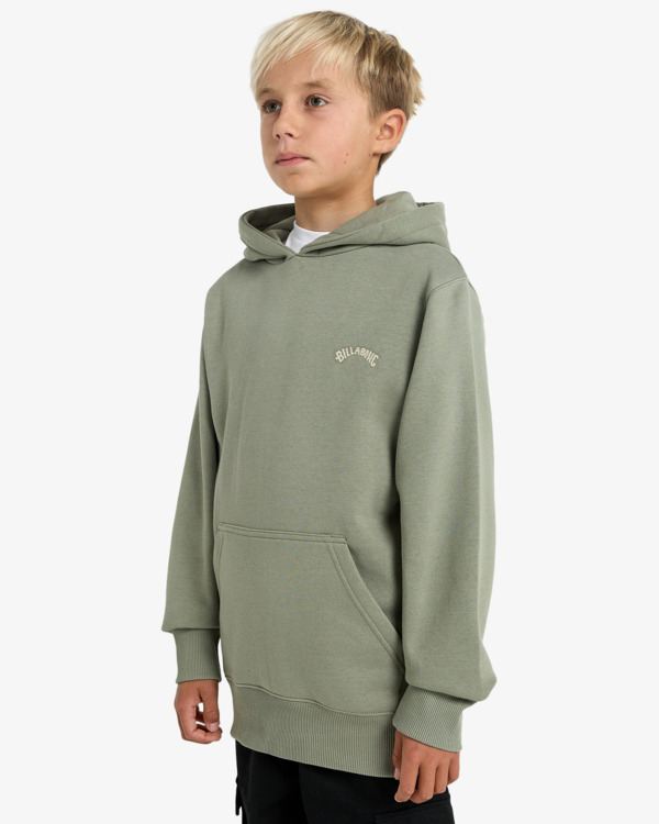 2 Arch Po - Pullover Sweatshirt for Boys 8-16 Green EBBFT00123 Billabong