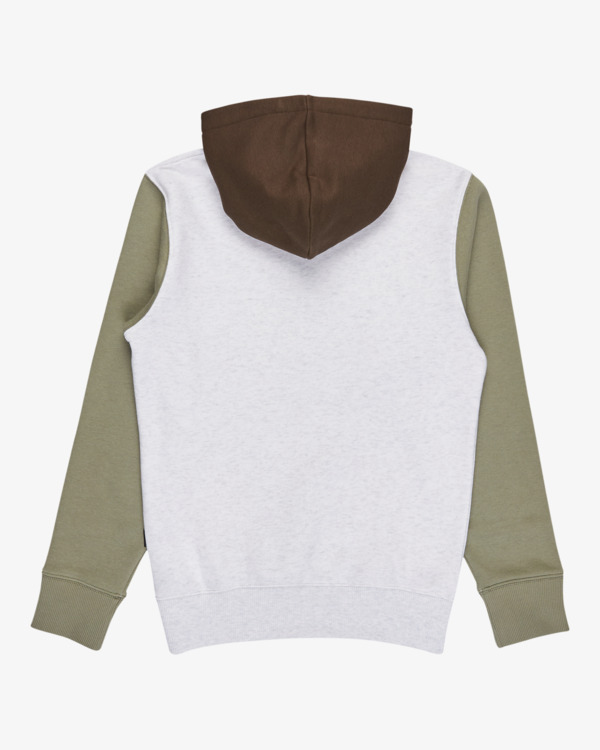 4 Arch Block Po - Kapuzenpulli für Jungen 8-16 Weiss EBBFT00124 Billabong