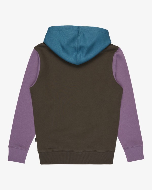 7 Arch Block Po - Sudadera con capucha para chicos 8-16 Violeta EBBFT00124 Billabong