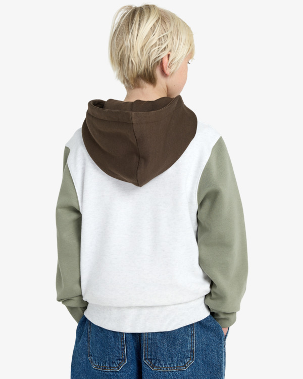 1 Arch Block Po - Kapuzenpulli für Jungen 8-16 Weiss EBBFT00124 Billabong
