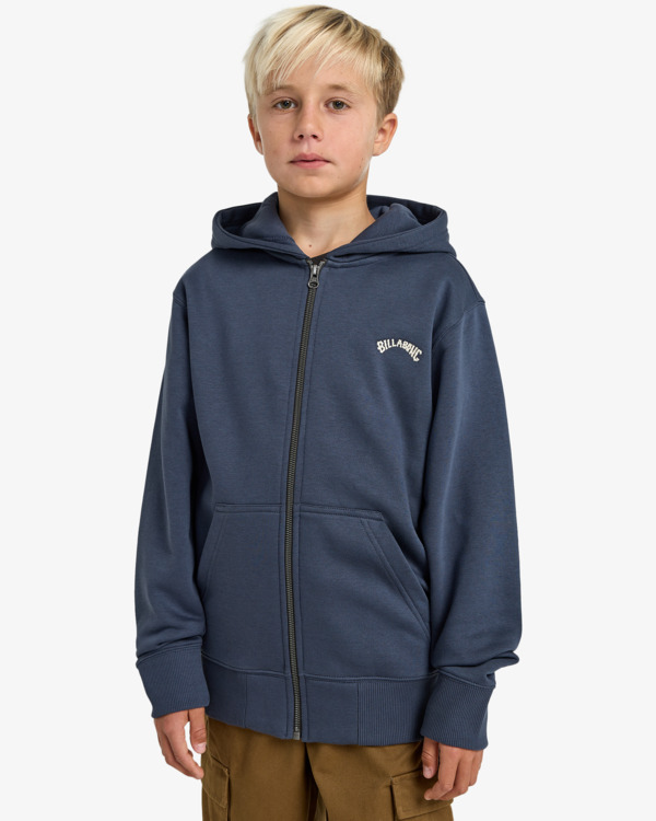 0 Arch - Zip Hoodie for Boys 8-16 Black EBBFT00125 Billabong