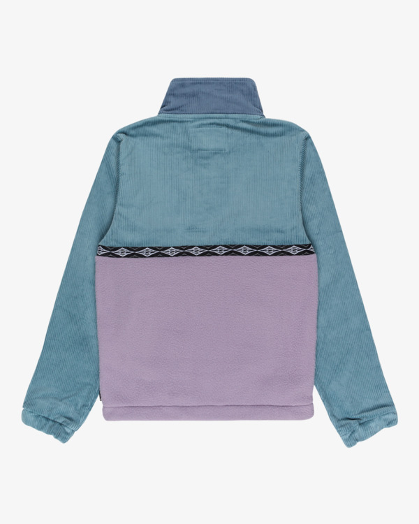 4 Space Lobster - Pullover mit Reißverschlusskragen für Jungen 8-16 Blau EBBFT00129 Billabong