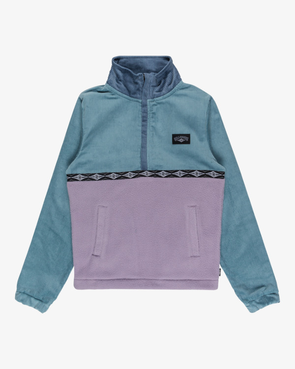 3 Space Lobster - Pullover mit Reißverschlusskragen für Jungen 8-16 Blau EBBFT00129 Billabong