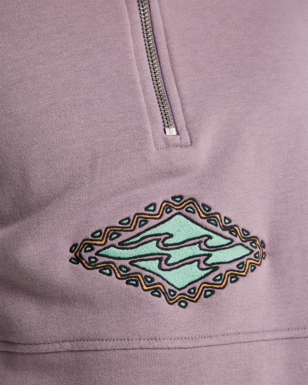 5 Burleigh - Half-Zip Sweatshirt for Boys 8-16 Purple EBBFT00134 Billabong