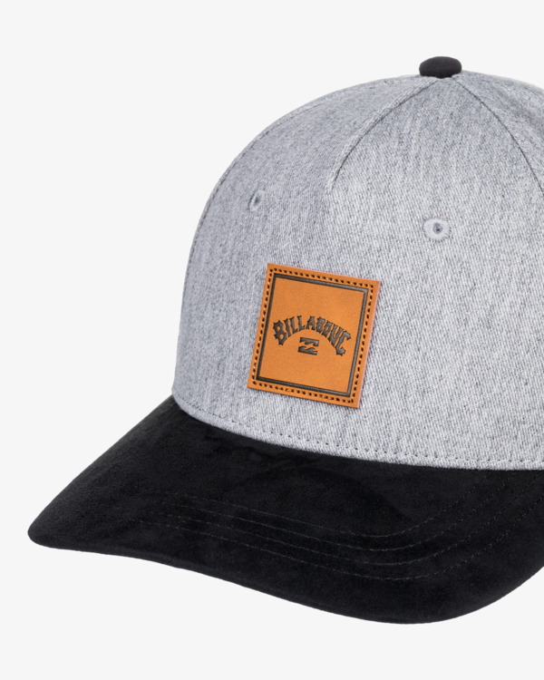 3 Stacked - Boné Snapback para Rapazes Cinza EBBHA00107 Billabong