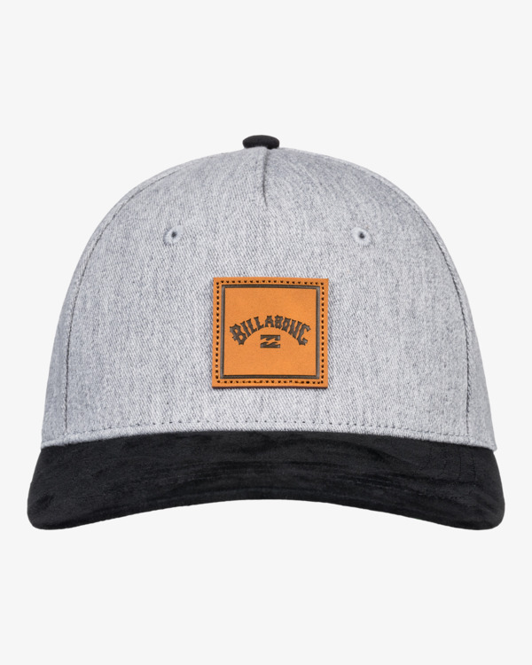 1 Stacked - Boné Snapback para Rapazes Cinza EBBHA00107 Billabong