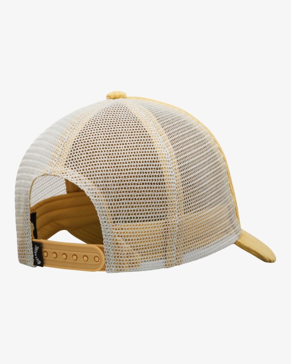 3 Cord - Gorra trucker para chicos Amarillo EBBHA00121 Billabong