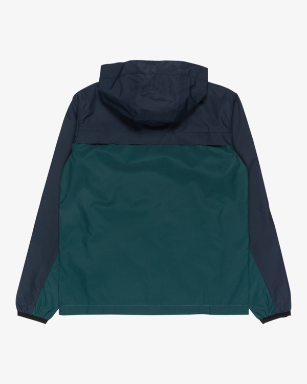 4 Transport - Lightweight Mini Ripstop Windbreaker for Boys 8-16 Blue EBBJK03009 Billabong