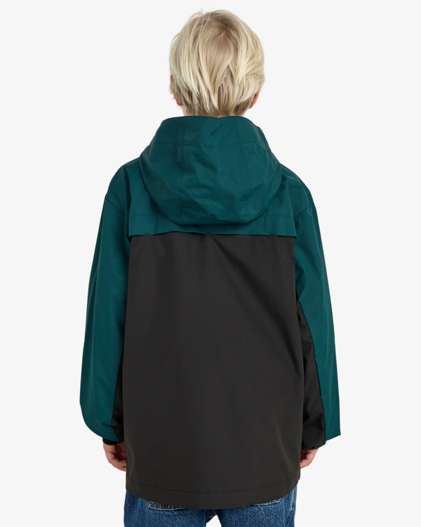1 Transport - Lightweight Mini Ripstop Windbreaker for Boys 8-16 Black EBBJK03009 Billabong
