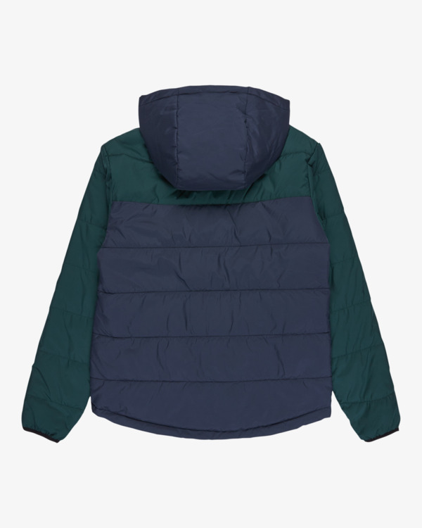 6 Journey Hooded - Licht doorgestikt jack met polyvulling voor Jongens 8-16 Blue EBBJK03010 Billabong