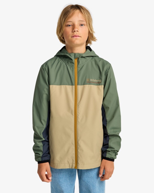 0 Transport - Windbreaker-Jacke f&uuml;r Jungen 8-16 Schwarz EBBJK03011 Billabong