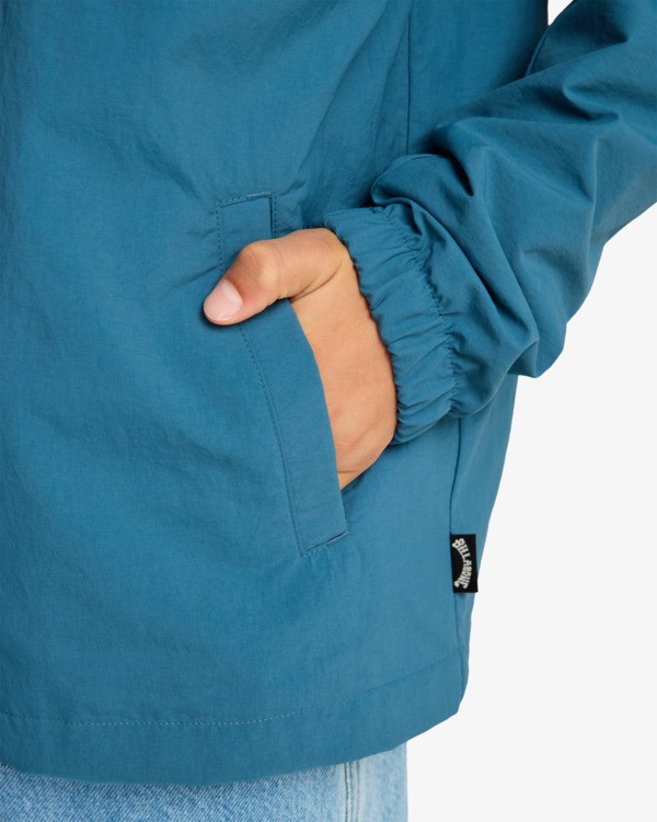 5 Since 73 Kirra - Kordjacke f&uuml;r Jungen 8-16 Blau EBBJK03012 Billabong