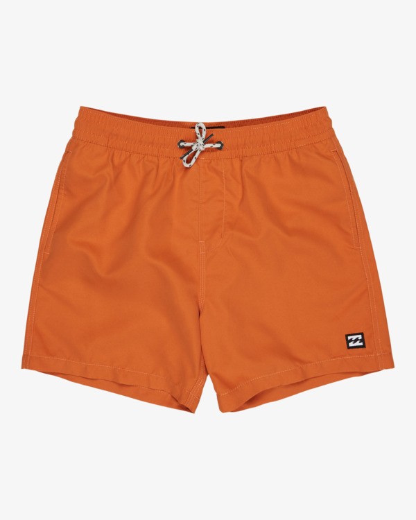 0 All Day Layback 14" - Cal&ccedil;&otilde;es de banho para Rapazes 8-16 Laranja EBBJV00115 Billabong