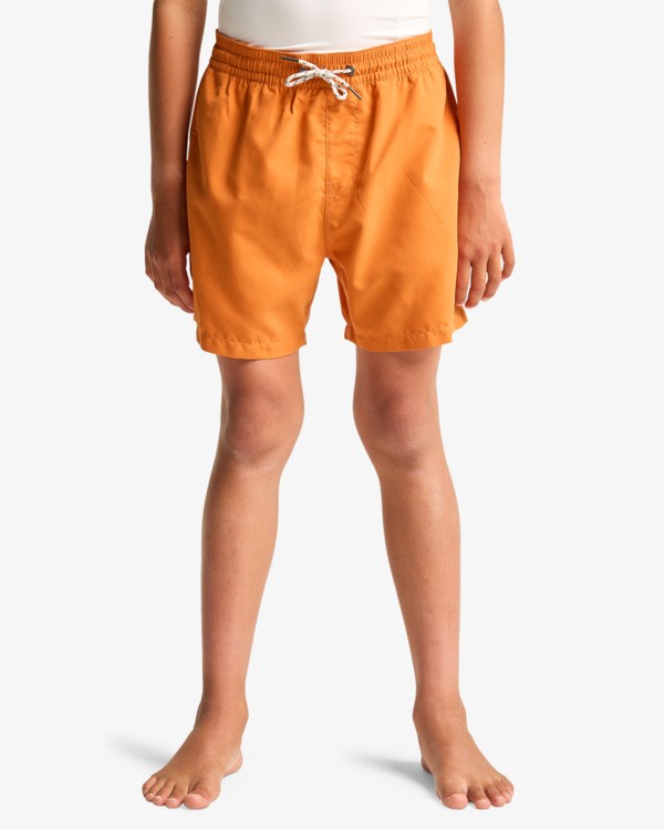 2 All Day Layback 14" - Cal&ccedil;&otilde;es de banho para Rapazes 8-16 Laranja EBBJV00115 Billabong