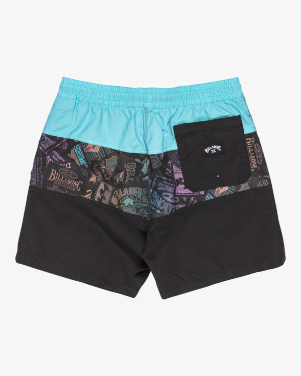 1 Tribong 14" - Short de Natación para Chicos 8 - 16 años Negro EBBJV00123 Billabong