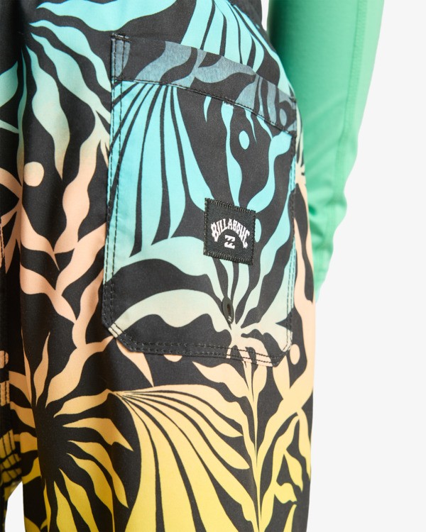 6 Radiant Layback - Cal&ccedil;&otilde;es de banho para Rapazes 8-16 Azul EBBJV00133 Billabong