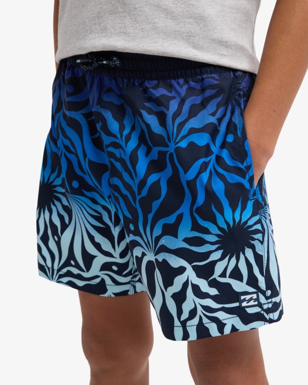 7 Radiant Layback - Cal&ccedil;&otilde;es de banho para Rapazes 8-16 Azul EBBJV00133 Billabong