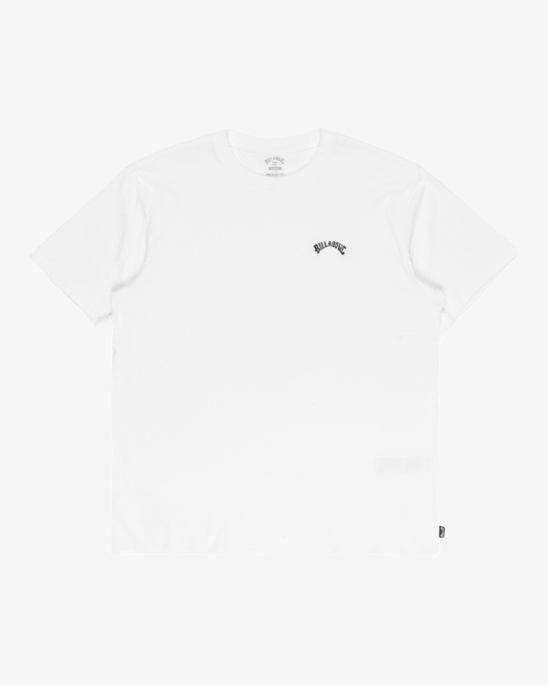 0 Arch Crew - Short Sleeve T-Shirt for Boys 8-16 White EBBKT03002 Billabong