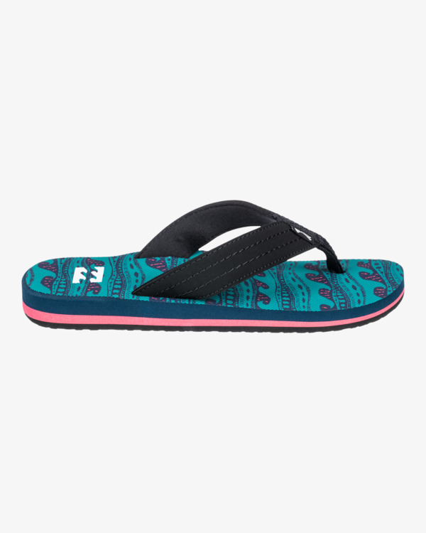 2 All Day Theme - Sandals for Boys Blue EBBL100001 Billabong