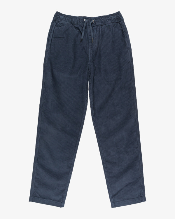6 Larry Cord - E-Waist Trousers for Boys 8-16 Black EBBNP03005 Billabong