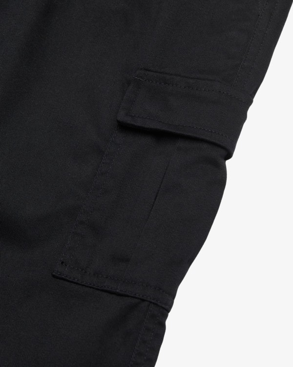 8 Larry Cargo - Hose mit elastischer Taille f&uuml;r Jungen 8-16 Schwarz EBBNP03007 Billabong