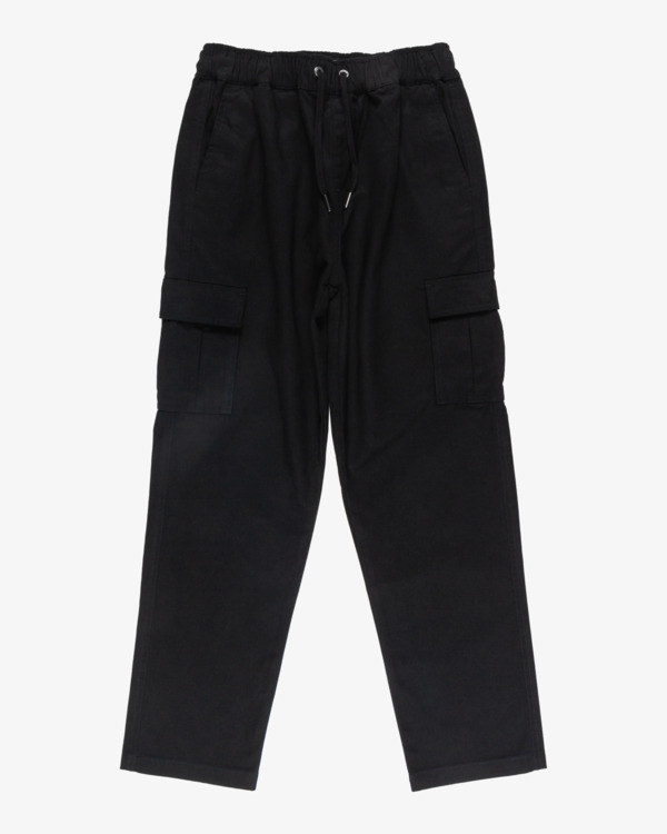 5 Larry Cargo - Hose mit elastischer Taille für Jungen 8-16 Schwarz EBBNP03007 Billabong