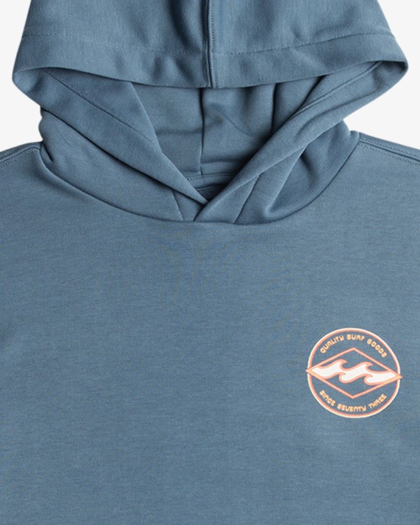 2 Foundation - Sweat à capuche pour Garçon 8-16 ans Bleu EBBSF00116 Billabong