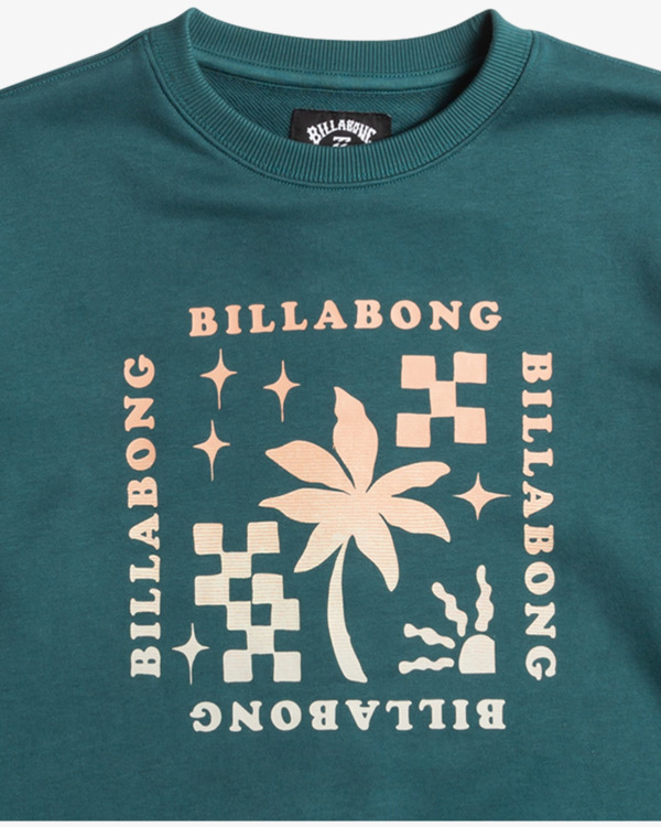 2 Foundation - Felpa pullover da Ragazzo 8-16 Blue EBBSF00119 Billabong