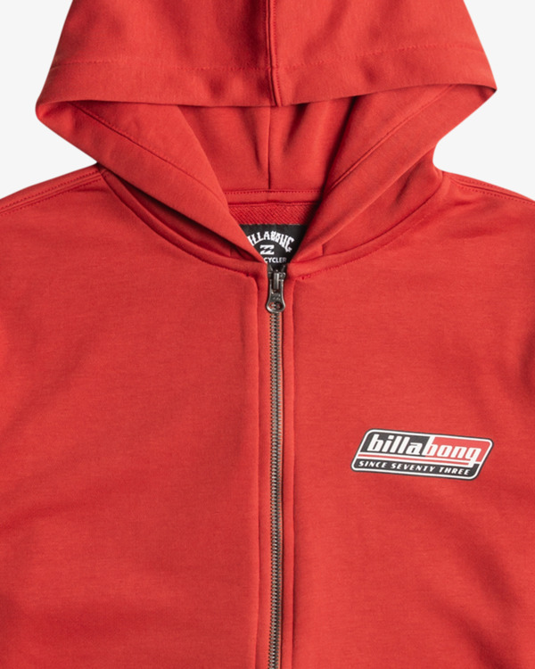 2 Foundation - Zip-Up Hoodie for Boys 8 - 16 Red EBBSF00122 Billabong