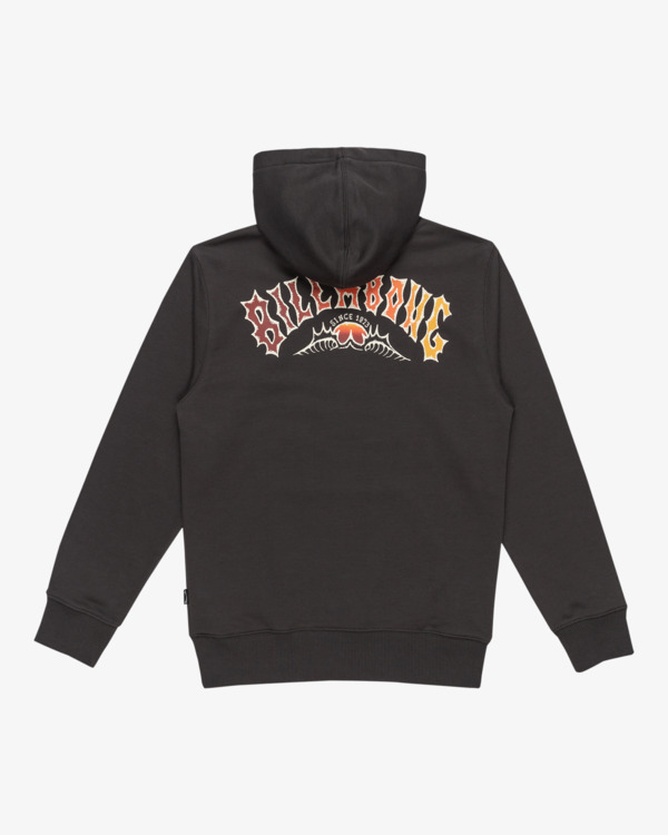 1 Foundation - Pullover con cappuccio da Ragazzo 8-16 Black EBBSF00127 Billabong