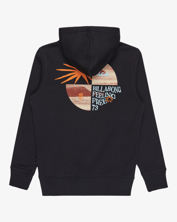 1 Foundation Po - Kapuzenpulli für Jungen 8-16 Schwarz EBBSF00132 Billabong