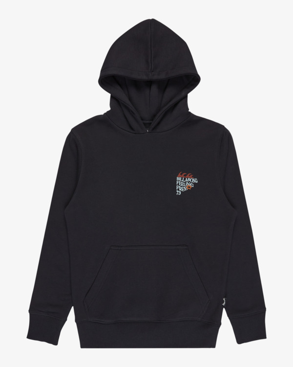 0 Foundation Po - Kapuzenpulli für Jungen 8-16 Schwarz EBBSF00132 Billabong