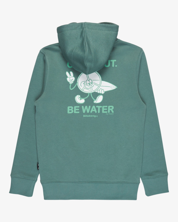6 Foundation Po - Kapuzenpulli für Jungen 8-16 Blau EBBSF00132 Billabong