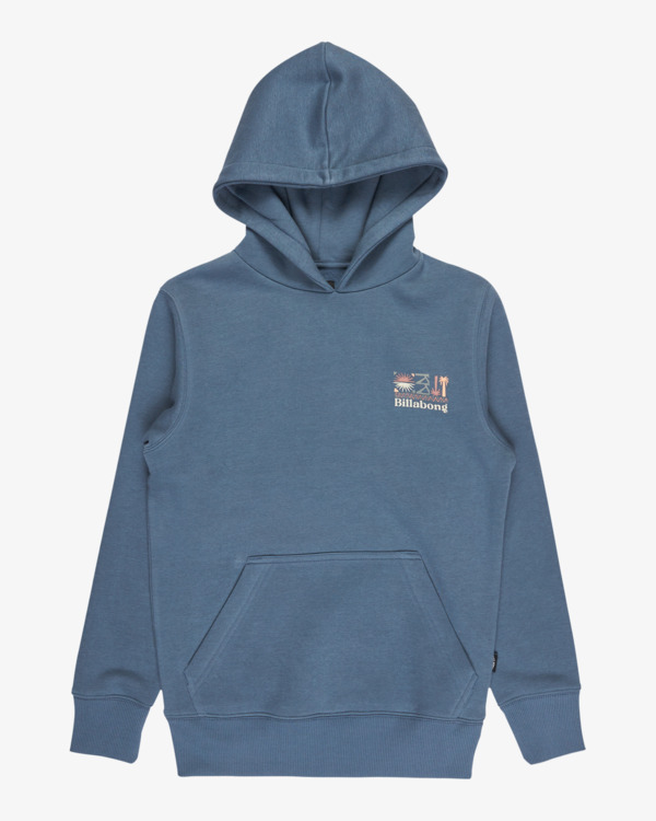 4 Foundation Po - Kapuzenpulli für Jungen 8-16 Blau EBBSF00132 Billabong