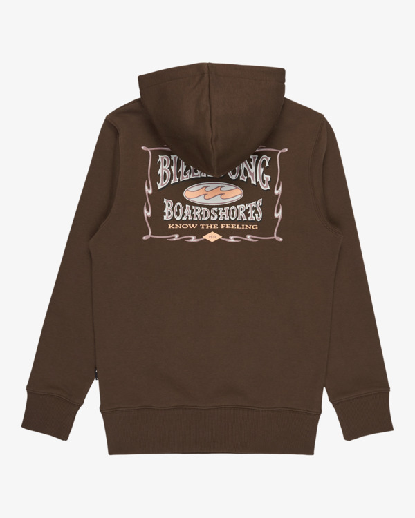 5 Foundation Po - Kapuzenpulli für Jungen 8-16 Braun EBBSF00132 Billabong