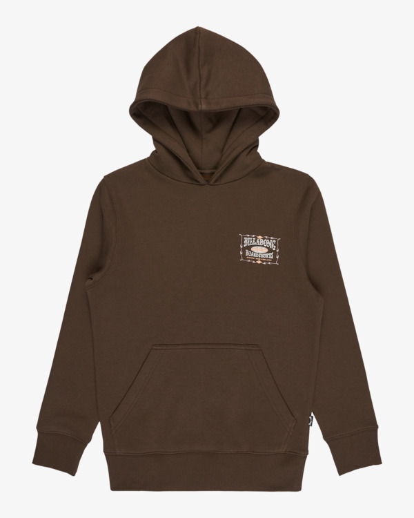 4 Foundation Po - Kapuzenpulli für Jungen 8-16 Braun EBBSF00132 Billabong