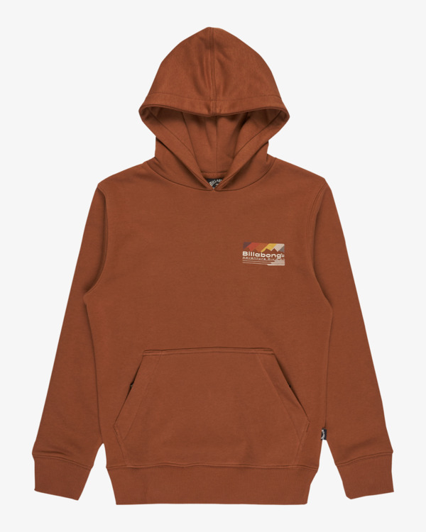 0 Compass - Maglione in pile da Ragazzo 8-16 Brown EBBSF00133 Billabong