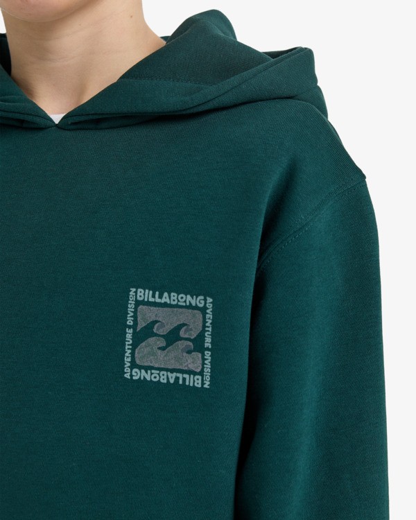 3 Compass - Maglione in pile da Ragazzo 8-16 Green EBBSF00133 Billabong