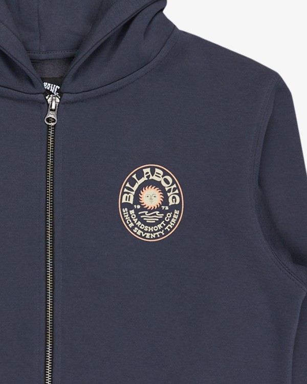 2 Foundation - Kapuzenpulli für Jungen 8-16 Schwarz EBBSF00134 Billabong