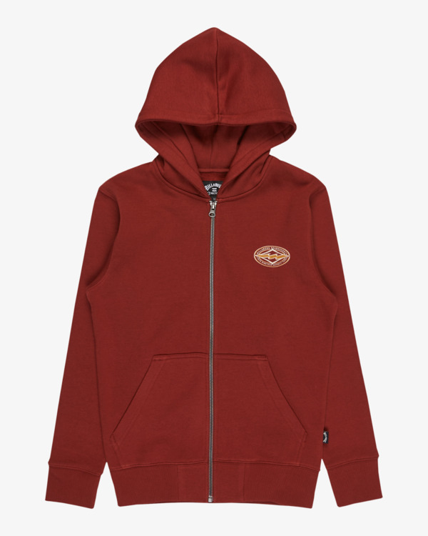 5 Foundation - Pullover Hoodie for Boys 8-16 Red EBBSF00134 Billabong