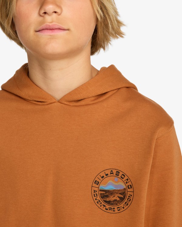 4 Compass - Sweater voor Jongens 8-16 Brown EBBSF00135 Billabong