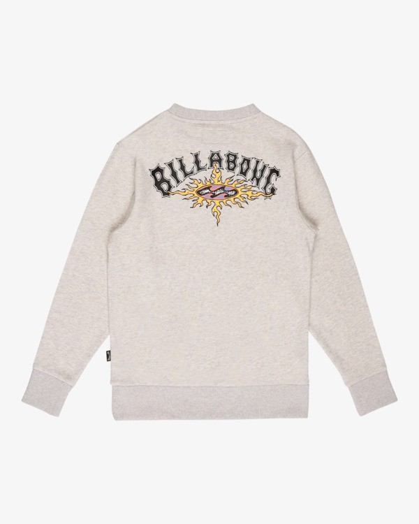 1 Foundation - Sweatshirt para Rapazes 8-16 Cinza EBBSF00136 Billabong