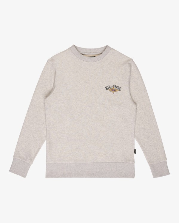 0 Foundation - Sweatshirt para Rapazes 8-16 Cinza EBBSF00136 Billabong