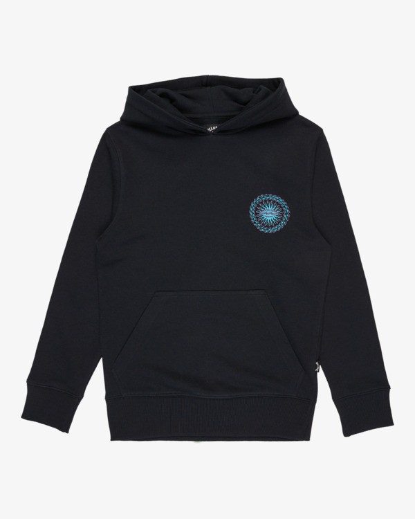 6 Foundation - Sweatshirt com capuz para Rapazes 8-16 Preto EBBSF00141 Billabong