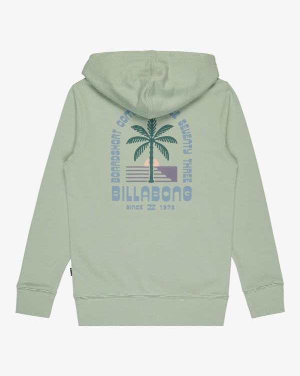 7 Foundation - Sweatshirt com capuz para Rapazes 8-16 Verde EBBSF00141 Billabong