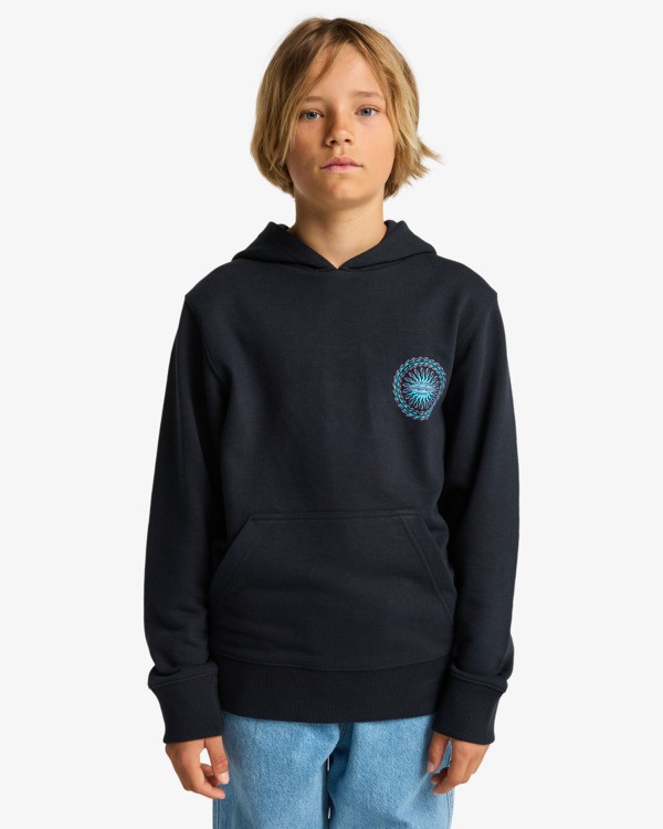 0 Foundation - Sweatshirt com capuz para Rapazes 8-16 Preto EBBSF00141 Billabong