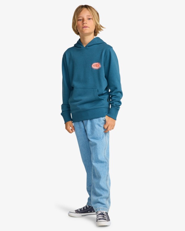 1 Foundation - Sweatshirt com capuz para Rapazes 8-16 Azul EBBSF00141 Billabong