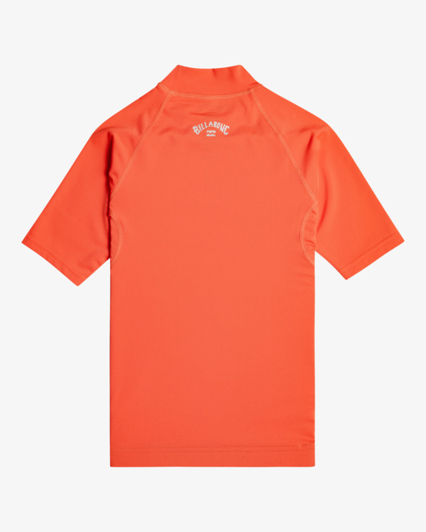 1 Arch - Lycra manches courtes pour Garçon 8-16 ans Orange EBBWR00103 Billabong