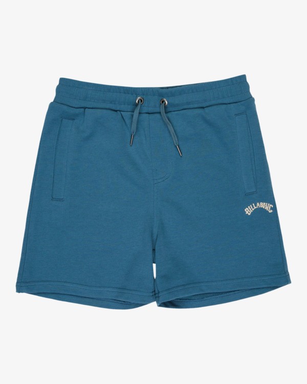 3 Arch 15" - Elastic Waist Walkshorts for Boys 8 - 16 Blue EBBWS00110 Billabong