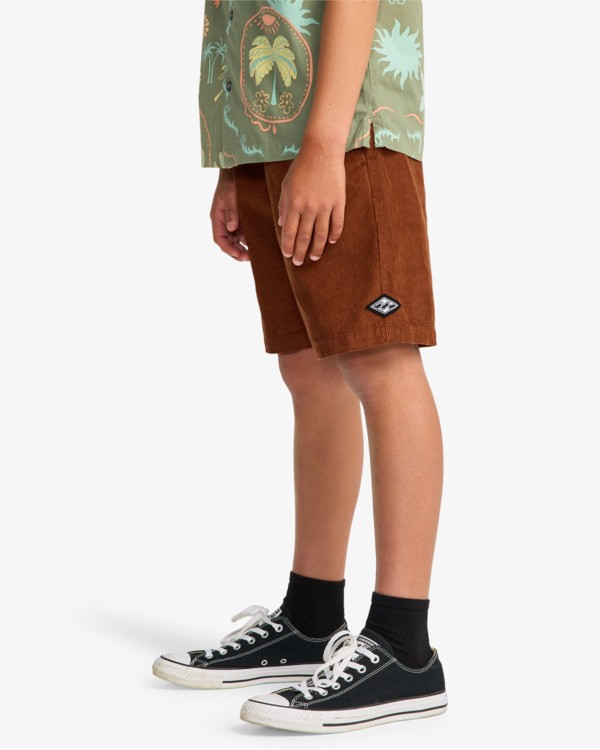 3 Larry Cord Marron EBBWS00113 Billabong